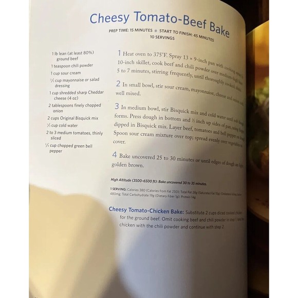 Betty Crocker Best Bisquick Cookbook - Picture 7 of 8